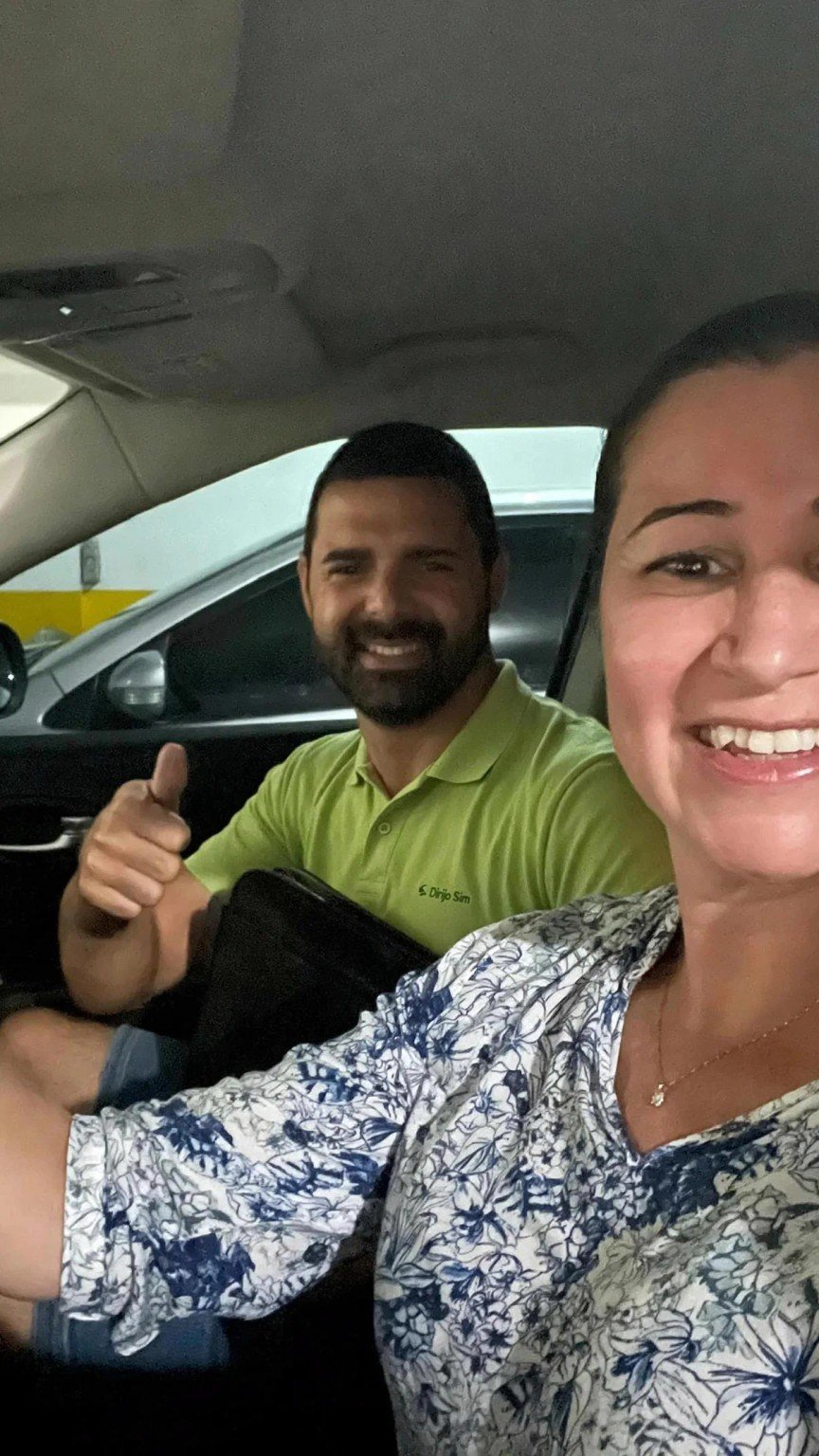 Registro real de aula da Dirijo Sim